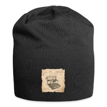 Art vintage pour les auteurs et les écrivains - Bonnet en jersey - noir - Devant