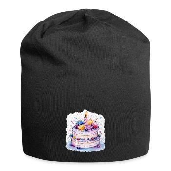 Torte - Jersey-Beanie - Schwarz - Vorne