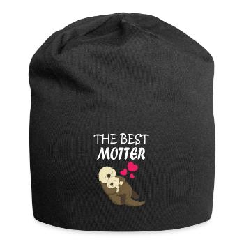 Best Mother Otter Bieber Mama Love - Jersey Beanie - black - Front