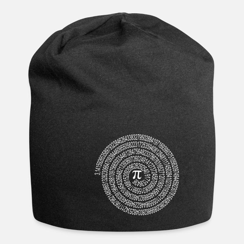 SPIRALE (sombre) - Bonnet en jersey - noir