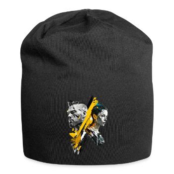 cyber punk No104 - Jersey-Beanie - Schwarz - Vorne