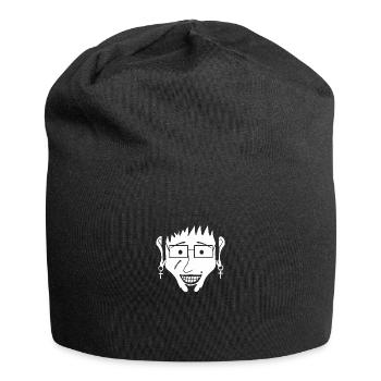 Franky (#7 from Weska Face collection) - Jersey Beanie - black - Front
