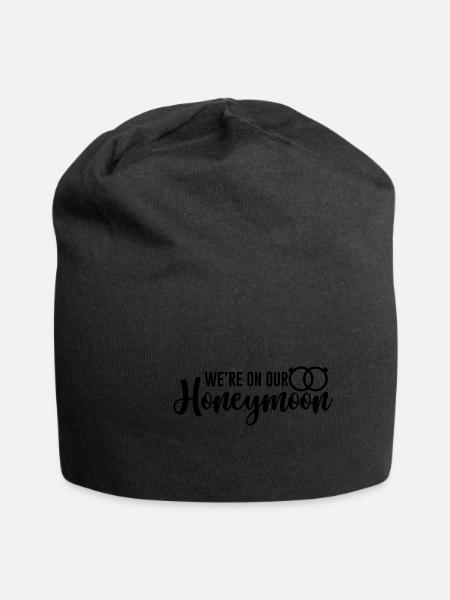 We're On Our Honeymoon 2 - Jersey-Beanie - Schwarz