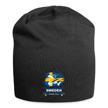 Sweden fishing - Jersey Beanie - black - Front
