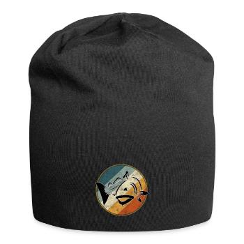 Dorsch - Dorschangeln Retro - Jersey-Beanie - Schwarz - Vorne