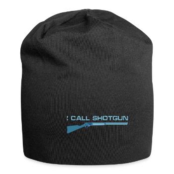 I Call Shotgun 12 - Jersey Beanie - black - Front