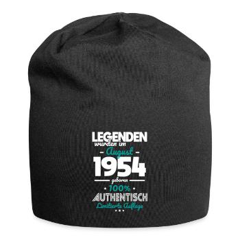 70e anniversaire - Les légendes ont été créées en août 1954 - Bonnet en jersey - noir - Devant