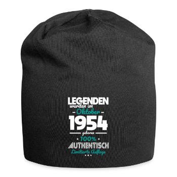 70e anniversaire - Les légendes ont été créées en octobre 1954 - Bonnet en jersey - noir - Devant
