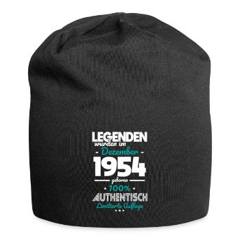 70e anniversaire - Les légendes ont été créées en décembre 1954 - Bonnet en jersey - noir - Devant