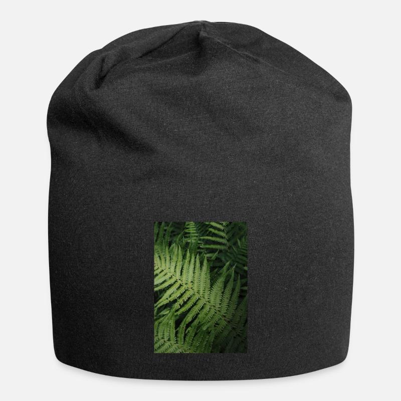 fougère - Bonnet en jersey - noir