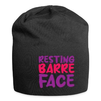 Resting Barre Face 2 - Jersey-Beanie - Schwarz - Vorne