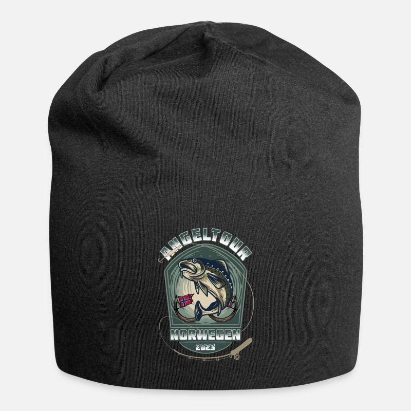 Norwegen Angeltour - 2023 - Jersey-Beanie - Schwarz