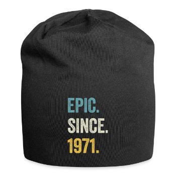 53e anniversaire 53 ans d’épopée depuis 1971 - Bonnet en jersey - noir - Devant