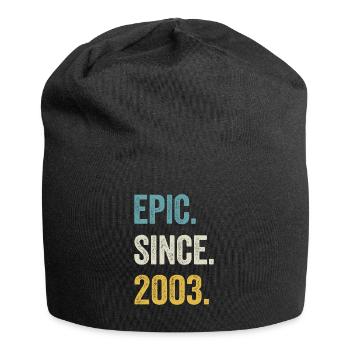 21. Geburtstag 21 Jahre Epic Since 2003 - Jersey-Beanie - Schwarz - Vorne