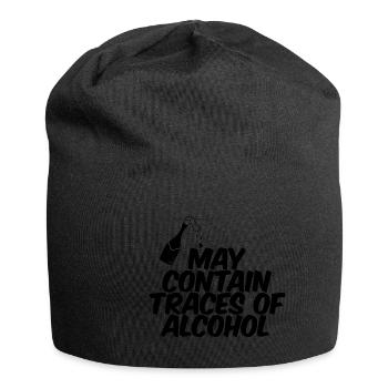May Contain Traces Of Alcohol 2 - Jersey Beanie - black - Front
