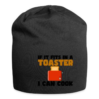 If It Fits In A Toaster, I Can Cook It 3 - Jersey Beanie - black - Front