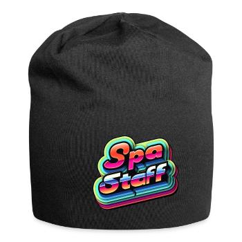 Spa Staff 8 - Jersey-Beanie - Schwarz - Vorne