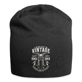 1984 Vintage Born Anniversaire Vintage Moto - Bonnet en jersey - noir - Devant