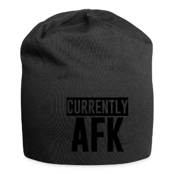 Actuellement Afk 3 - Bonnet en jersey - noir - Devant