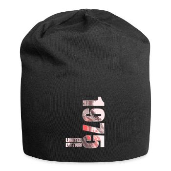 1975 Jahrgang Limited Edition - Jersey-Beanie - Schwarz - Vorne