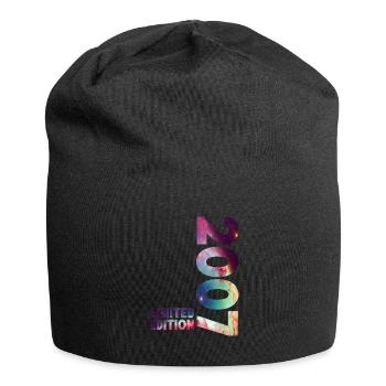 2007 Limited Edition 2007 Jahrgang Geburtstag - Jersey-Beanie - Schwarz - Vorne