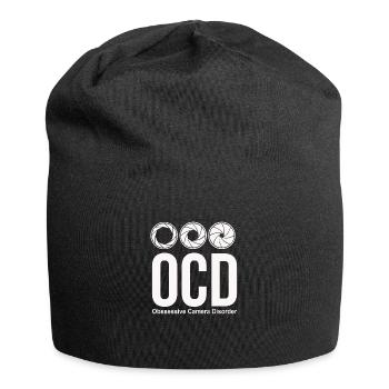 ocd photographer funny - Jersey-Beanie - Schwarz - Vorne
