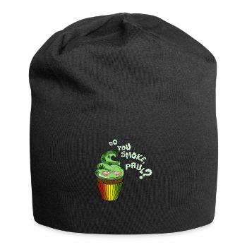Do you smoke, Paul? - Jersey-Beanie - Schwarz - Vorne