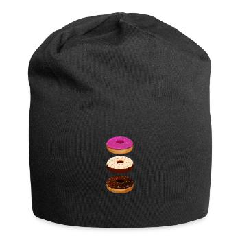 Donuts - Bonnet en jersey - noir - Devant
