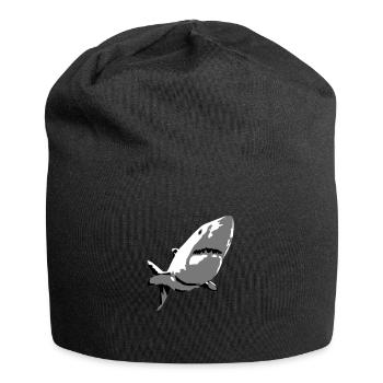Shark - Jersey Beanie - black - Front
