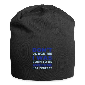 Don't Judge Me - Jersey Beanie - black - Front