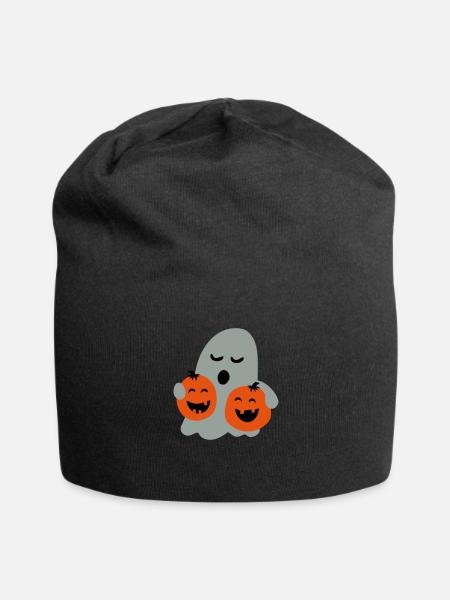 cute halloween - Jersey Beanie - black