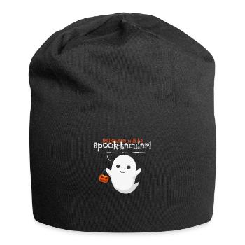 halloween ghost fantôme d'halloween - Bonnet en jersey - noir - Devant