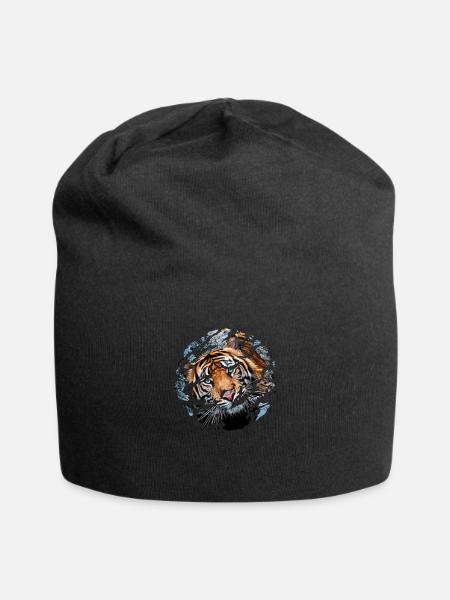 Tiger - Jersey Beanie - black