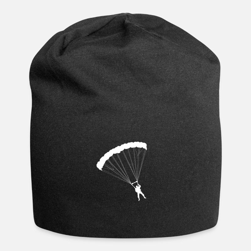 parachutiste - Bonnet en jersey - noir