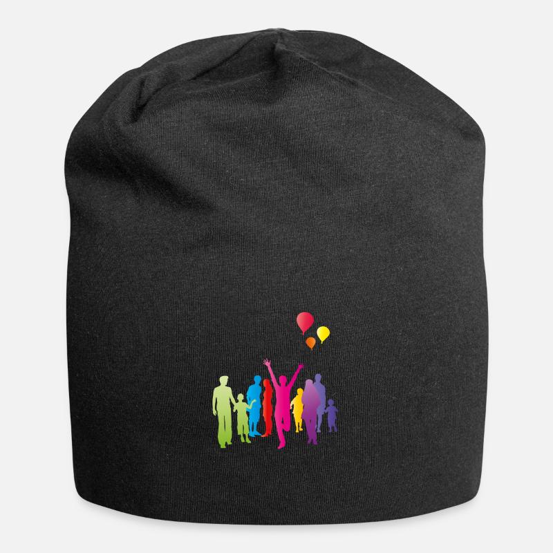lets go party - Bonnet en jersey - noir