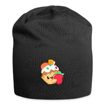 child cake - Jersey Beanie - black - Front
