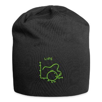 life statistics - Jersey Beanie - black - Front