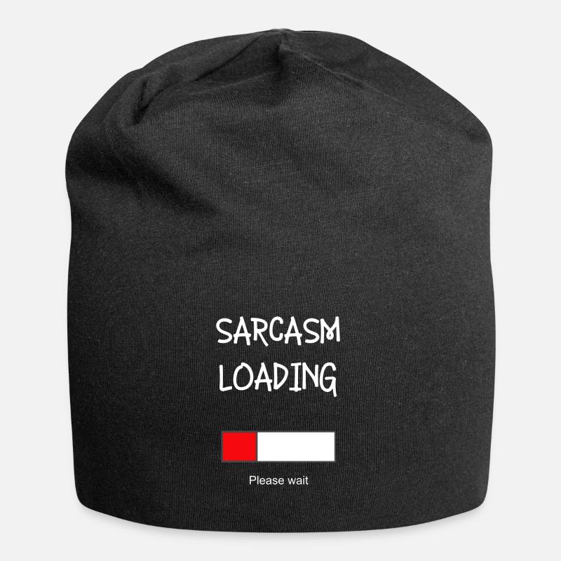 Charges de sarcasme - Bonnet en jersey - noir