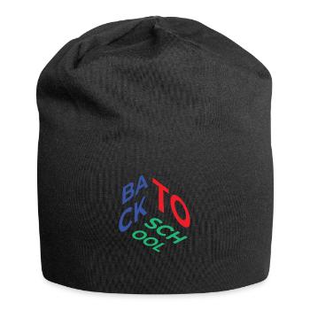 Back to School - Jersey-Beanie - Schwarz - Vorne