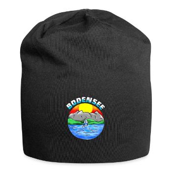 Bodensee - Jersey-Beanie - Schwarz - Vorne