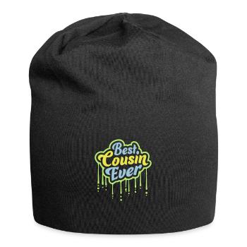 best cousin ever Zitat - Jersey-Beanie - Schwarz - Vorne