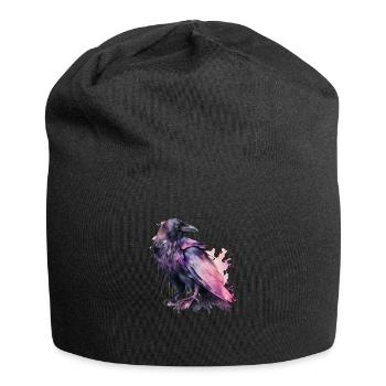 Rabe - Jersey-Beanie - Schwarz - Vorne