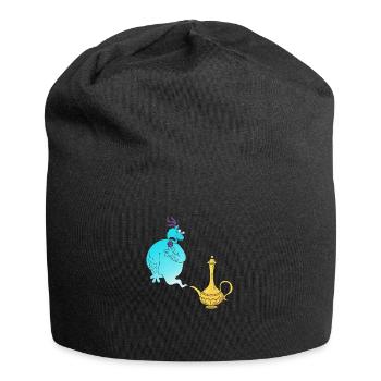 Gini Magic Lamp Genie - Jersey Beanie - black - Front