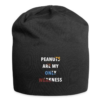 Peanut Allergy Nut Allergy Awareness - Jersey Beanie - black - Front