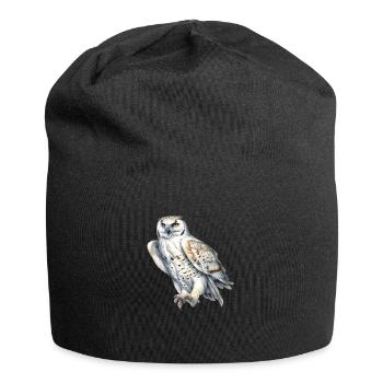 SnowyOwl 05 - Jersey-Beanie - Schwarz - Vorne