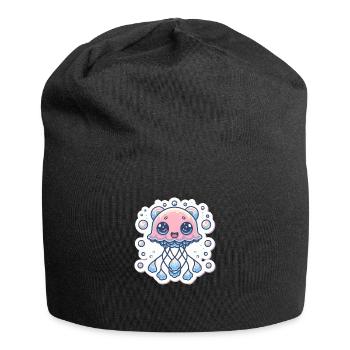 Jellyfish Lover - Jersey Beanie - black - Front