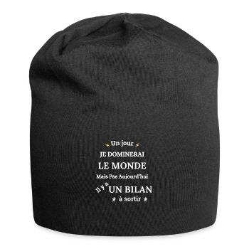 Buchhalter Buchhaltung - Jersey-Beanie - Schwarz - Vorne