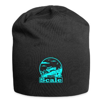 superScale Logo cyan1 - Bonnet en jersey - noir - Devant
