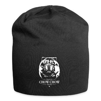 Chow Chow Maman Chien Chien Wilsigns - Bonnet en jersey - noir - Devant