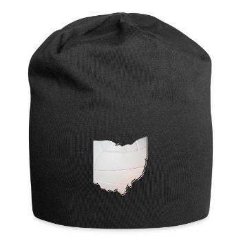 Ohio (United States) | real volleyball | Map - Jersey Beanie - black - Front